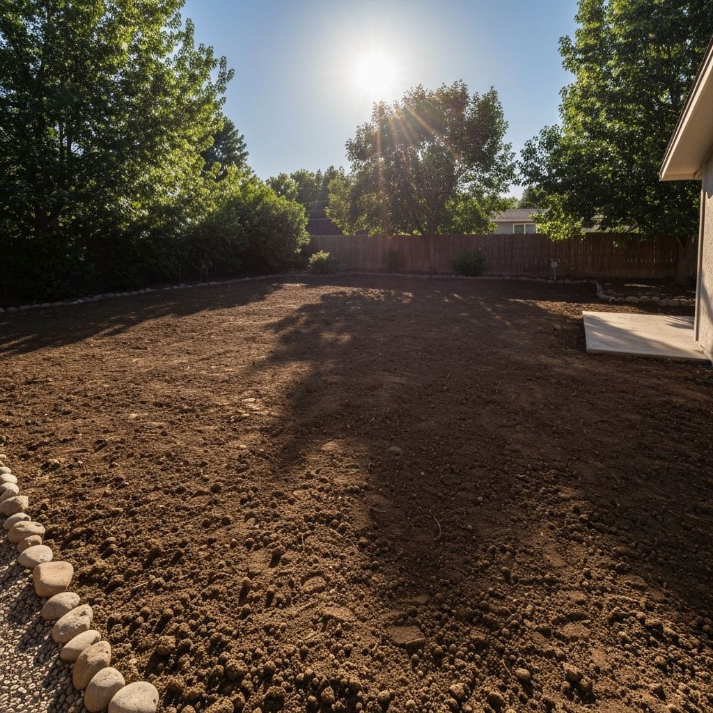 Before Patio Construction